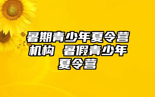 暑期青少年夏令營機構 暑假青少年夏令營